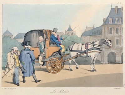 Le Marais, ca. 1825 von Eugene Louis Lami